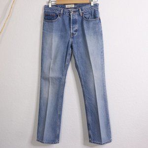 VTG Gap Button Fly Boot Cut 100% Cotton Jeans Y2K : Womens Sz 4